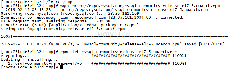 LINUX部署- MYSQL - 安装