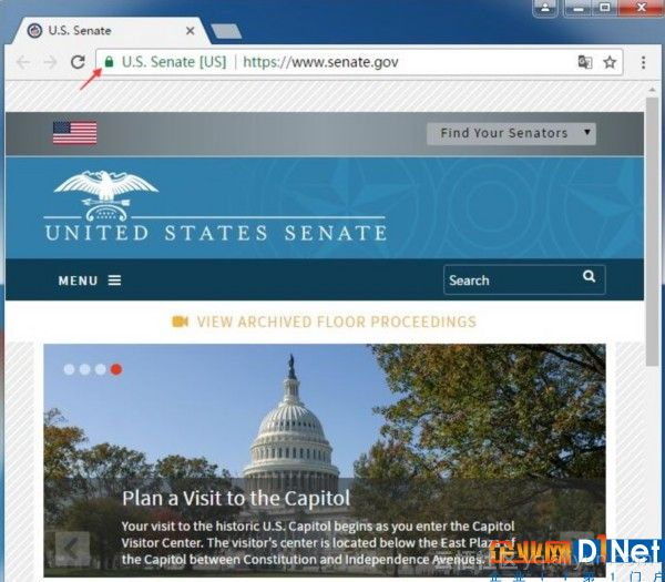 美参议院已启用全网站HTPPs加密