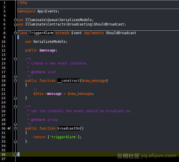 Laravel 5.7 中广播实践，使用websocket（Redis + socket.io） 技术接收-云栖社区-阿里云