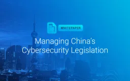China Cybersecurity Law Raises the Bar