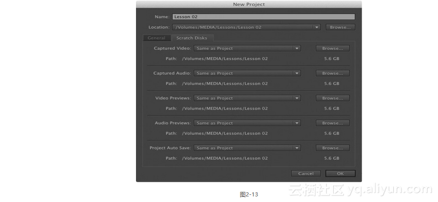 《Adobe Premiere Pro CC经典教程（彩色版）》——2.2　建立项目