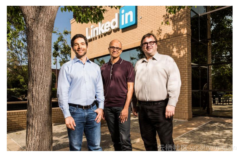 微软宣布以 262 亿美元现金收购 LinkedIn