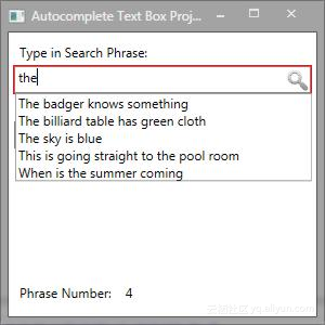 一个易用的wpf 自动完成文本框 已翻译100 云栖社区