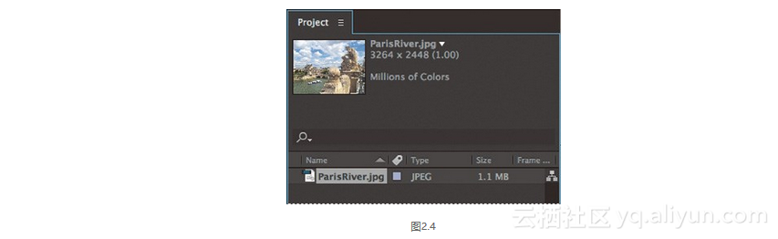 《Adobe After Effects CC 经典教程（彩色版）》——2.2　使用Adobe Bridge导入素材