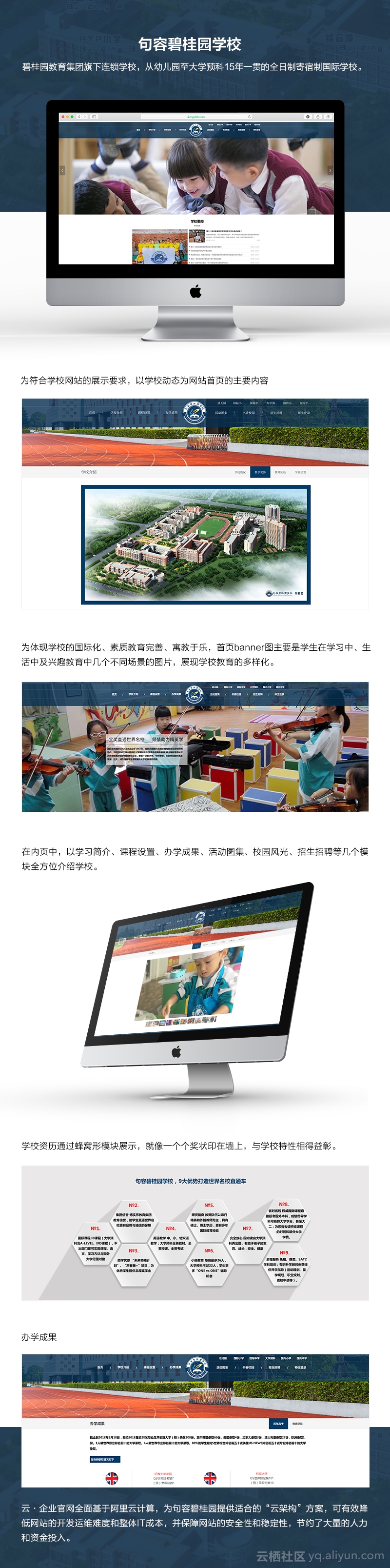 传统网站维护难，智能化建站平台帮助国际学校一站解决...