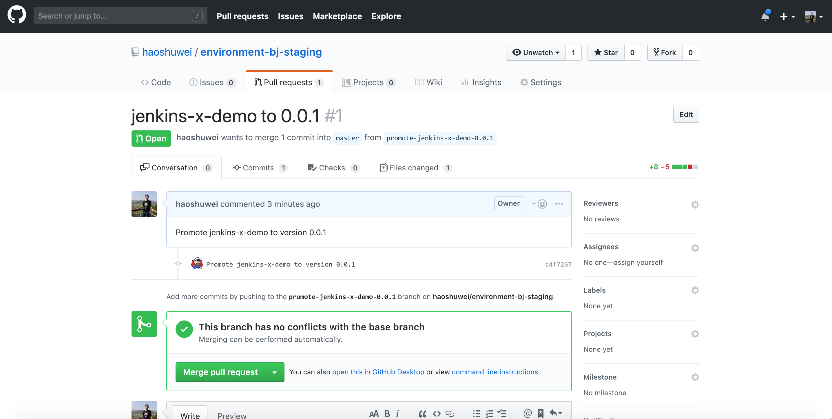 15分钟在阿里云Kubernetes服务上快速建立Jenkins X Platform并运用GitOps管理应用发布 