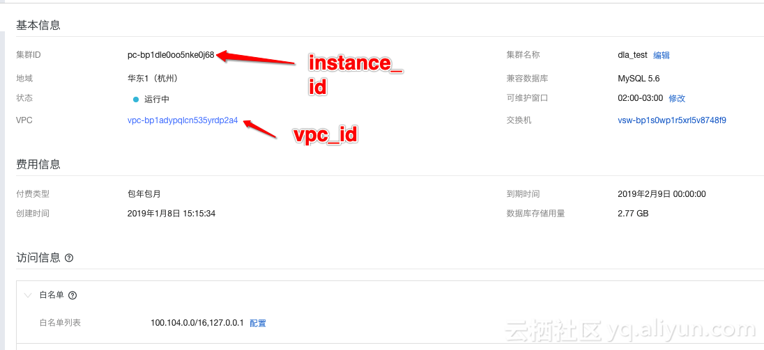 VPC_ID和INSTANCE_ID