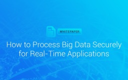 Speed Matters: How To Process Big Data Securely For Real-time Applications