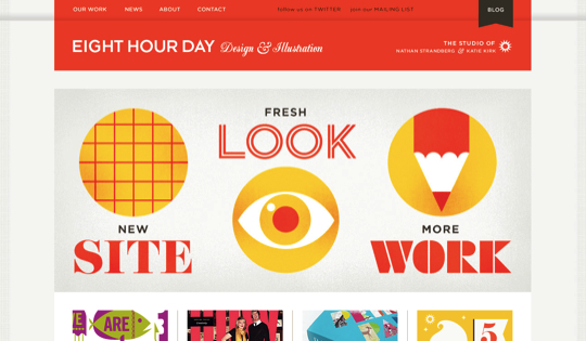 最新30个精美的网页设计作品欣赏