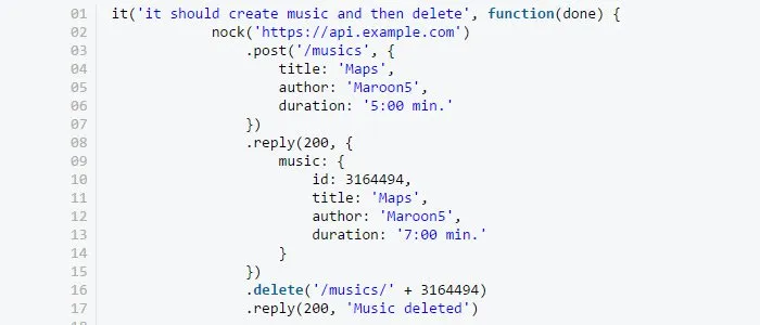 http mock test nodejs tutorial