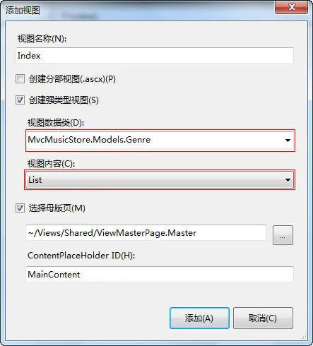 ASP.NET MVC Music Store教程（3) - firechun - firechun的博客