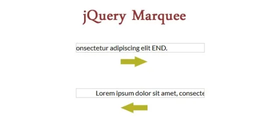 jQuery-Marquee