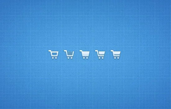 Shopping Cart Icons (PSD/PNG)