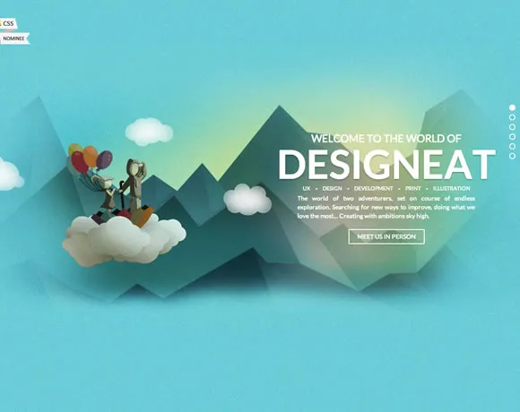 13 Colorful & Inspiring Websites