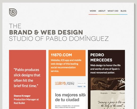 15 Websites with Beautiful Typography use