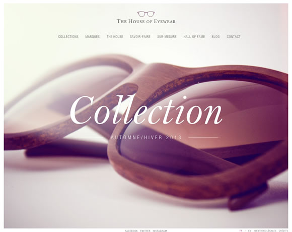 13 Beautiful Examples of White Type in Web Design