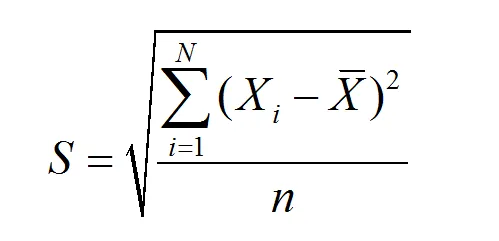 均方根值（RMS）+ 均方根误差（RMSE）+标准差（Standard Deviation） - 云卷云舒 - 飞龙在天的小窝儿^_^