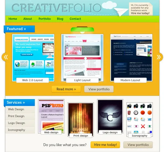 30 Photoshop Web Layouts Tutorials