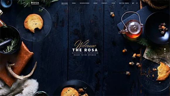 30 Tasty Websites of Cafes and Restaurants