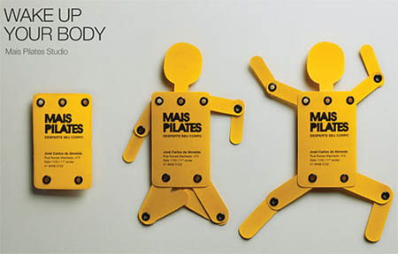 Wake Up Your Body business cards
