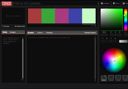 Pro Color Palette Software from Colourlovers