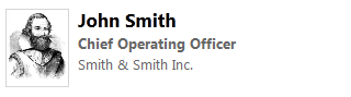 John Smith's Job Title has changed