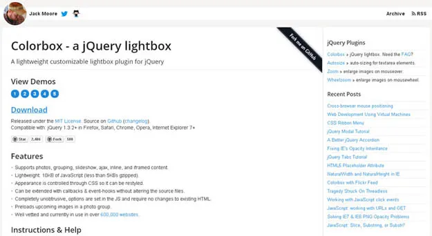 Colorbox-ajquery-lightbox