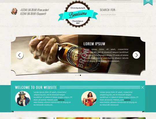 retro wordpress themes