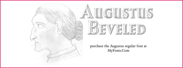 Augustus Beveled - Chunky & 3d Free Font