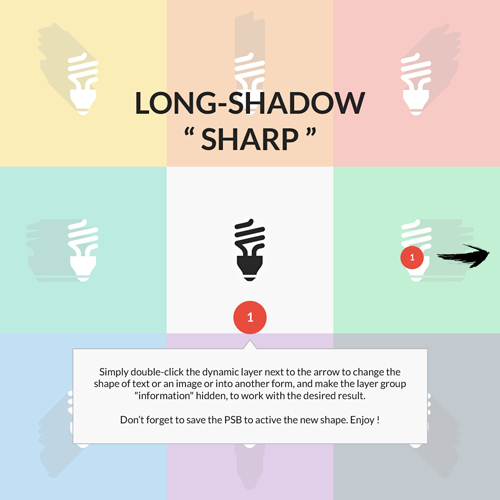 long shadow generator