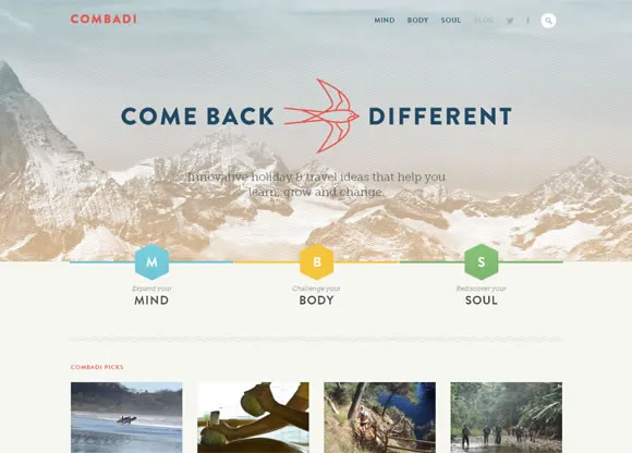 30 Stunning Website Designs Inspired by Nature and Landscapes