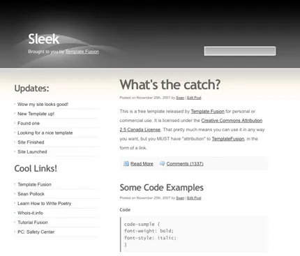 Sleek | Fazai38's Inspirational Blog