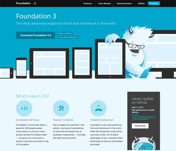 Foundation 3 makes great claims and even lives up to some of them