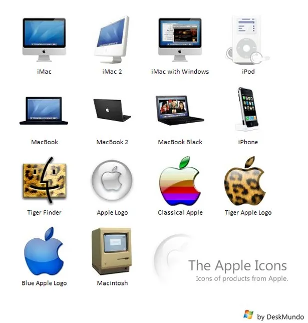 Apple Products Icons