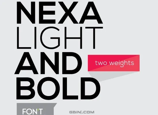 Nexa (Free Font)