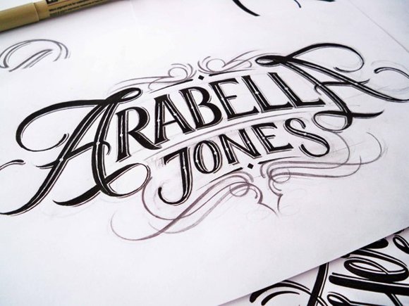 20 Amazing Examples of Typography Sketches for Your Inspiration