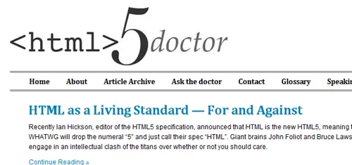 HTML5 Resources HTML5 Resources