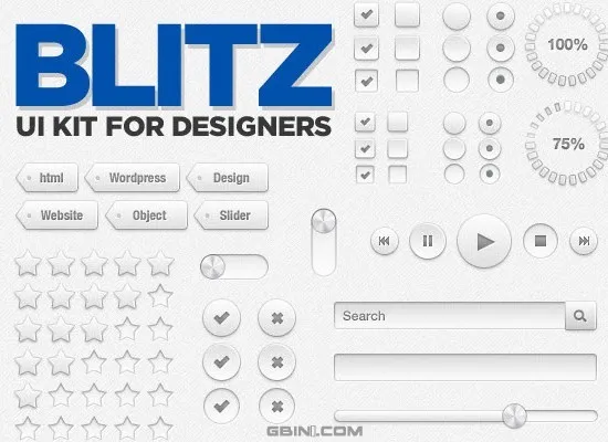 Blitz PSD UI kit