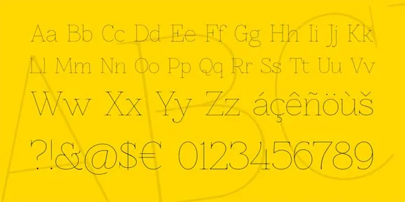 30 Light & Ultra-Thin Fonts for Your New Designs