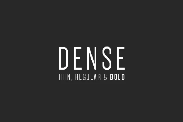 dense