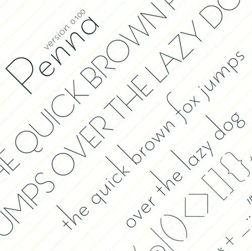 free thin fonts
