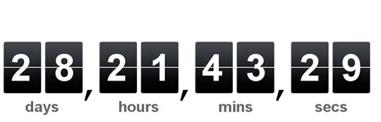 jquery countdown plugins