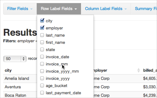 Pivot.js Pivot.js