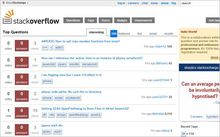 stack overflow--技术问答网站