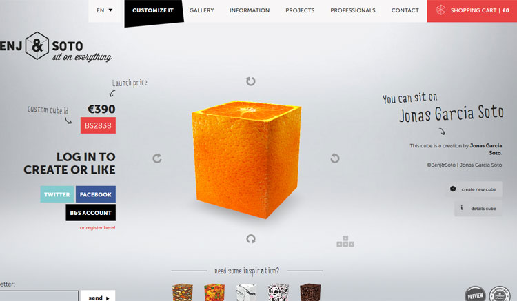 Create and customize your own cube