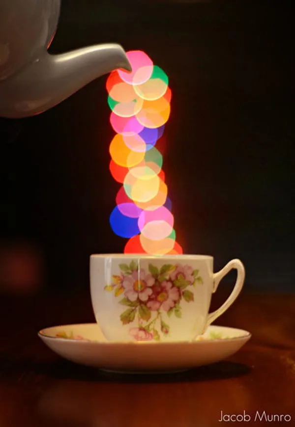 Heart-touching bokeh photography