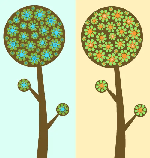 Flowered Trees