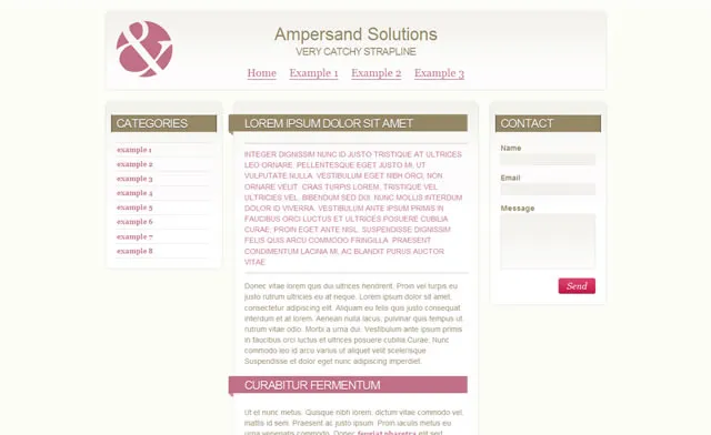 Ampersand HTML5