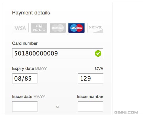 jQuery Card Validator JavaScript Library