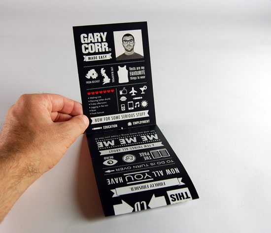Gary Corr - Infographic CV